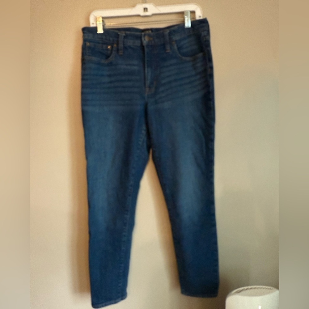 J. Crew Women's Dark Blue Skinny Jeans
